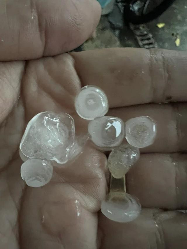 Mưa đá được người dân ghi nhận trên đường Nguyễn Đình Chiểu (Q.3) Mưa đá được người dân ghi nhận trên đường Nguyễn Đình Chiểu (Q.3)