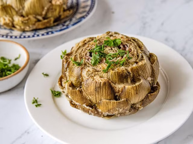 Một gợi ý chế biến atiso kiểu Địa Trung Hải - Ảnh minh họa từ Internet