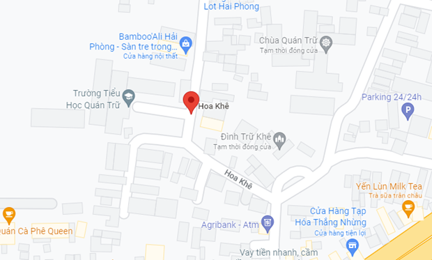 Nơi xảy ra vụ việc. (Nguồn: Google Maps) Nơi xảy ra vụ việc. (Nguồn: Google Maps)