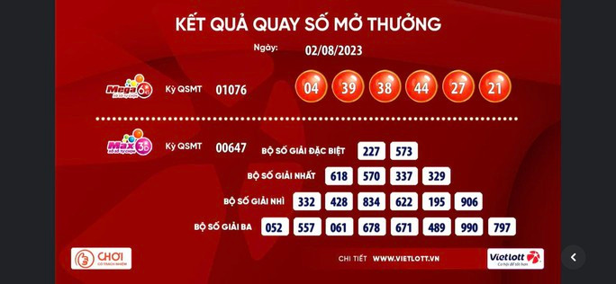 Một vé số Vietlott trúng thưởng 40 tỉ đồng bán ở Nha Trang - Ảnh 1.