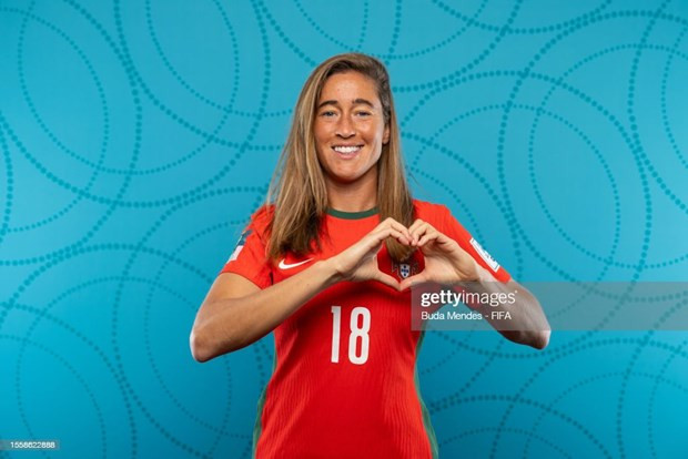 Tiền đạo Carolina Mendes. (Nguồn: FIFA/Getty Images) Tiền đạo Carolina Mendes. (Nguồn: FIFA/Getty Images)