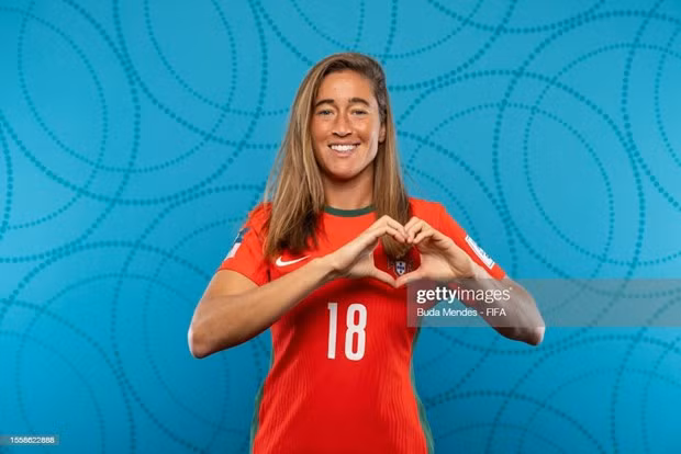 Tiền đạo Carolina Mendes. (Nguồn: FIFA/Getty Images)
