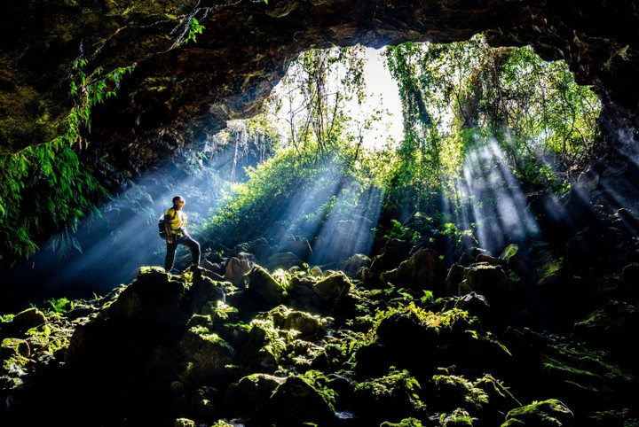 Hang động núi lửa dài nhất Đông Nam Á Hang động núi lửa dài nhất Đông Nam Á