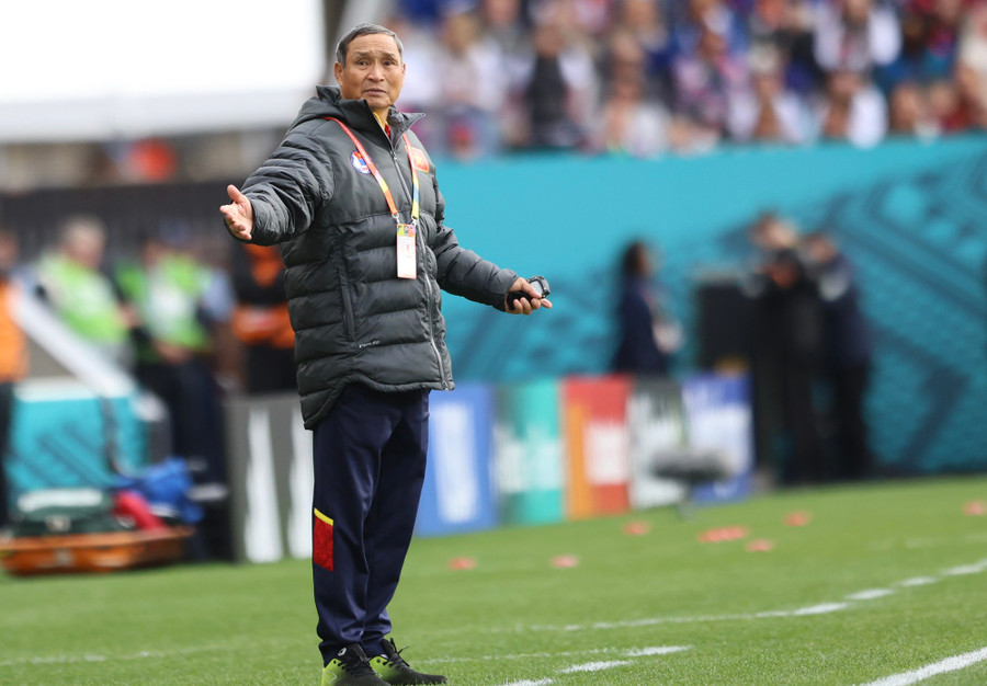 Họp báo HLV Mai Đức Chung (1) - Ảnh 1. HLV Mai Đức Chung.. Ảnh: ĐỨC ĐỒNG