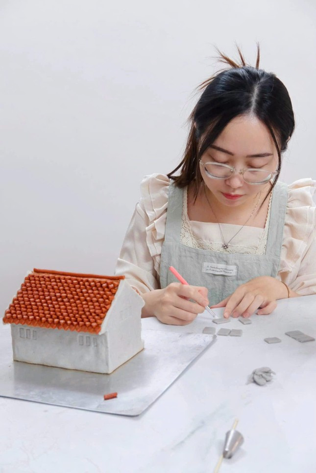 Từng chi tiết được Thùy Dương tỉ mỉ hoàn thiện. Ảnh: NVCC Từng chi tiết được Thùy Dương tỉ mỉ hoàn thiện. Ảnh: NVCC