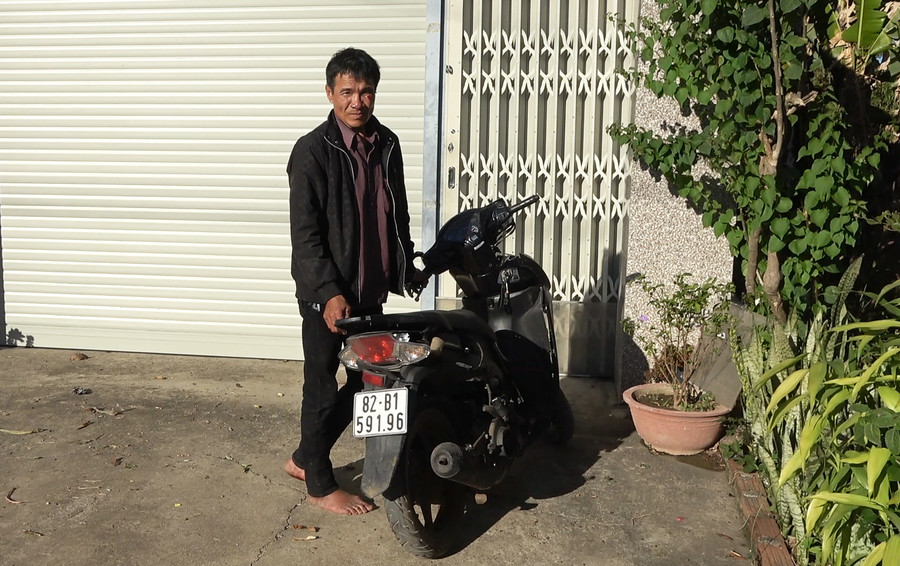 Đối tượng Lê Quang Đoàn. Ảnh: HA Đối tượng Lê Quang Đoàn. Ảnh: HA