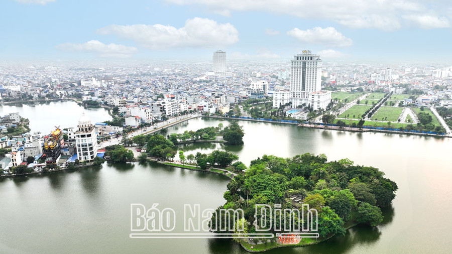 Một góc thành phố Nam Định hôm nay (nguồn ảnh baonamdinh). Một góc thành phố Nam Định hôm nay (nguồn ảnh baonamdinh).