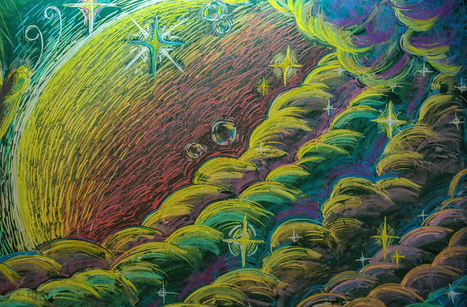 Ý tưởng xuất phát từ những suy ngẫm về hình ảnh phá kén để trở thành cánh bướm hoàn thiện. Ảnh NVCC