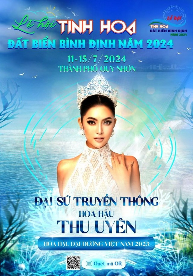 Đại sứ truyền thông lễ hội tinh hoa đất biển Bình Định năm 2024