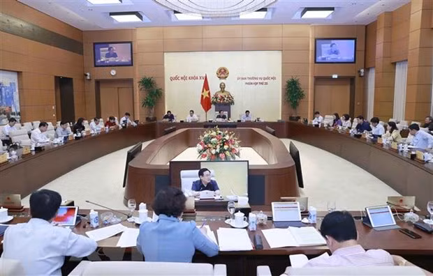 Toàn cảnh phiên họp. (Ảnh: Doãn Tấn/TTXVN)