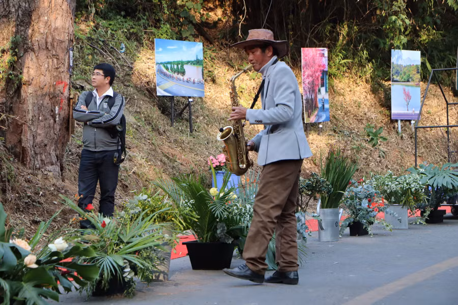 Tiết mục độc tấu saxophone