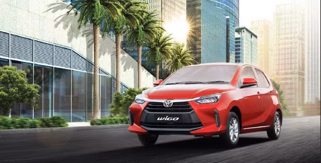 Hình ảnh Toyota Wigo 2023 dùng vào quảng bá cho sự kiện trình làng thời gian tới
