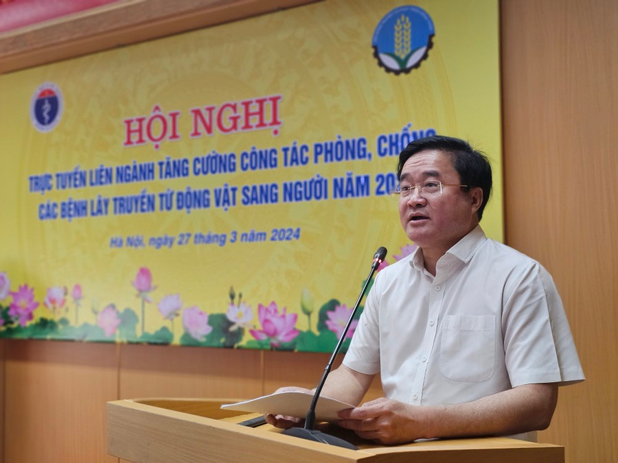 Ông Hoàng Minh Đức - Cục trưởng Cục Y tế Dự phòng (Bộ Y tế). (Ảnh: PV/Vietnam+)