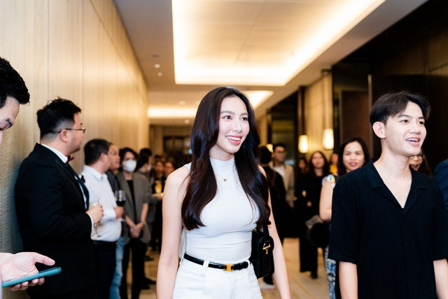 Thùy Tiên: Đi học diễn vì không muốn bị gọi là ‘hoa hậu đóng phim’ - Ảnh 1. Hoa hậu Thùy Tiên tại sự kiện bế mạc Gặp gỡ mùa thu 2023. Ảnh: BTC