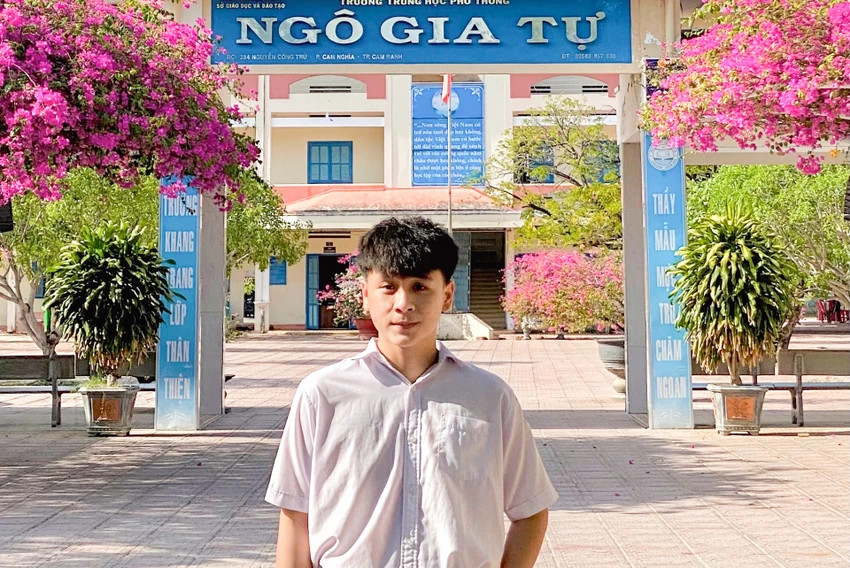 Em Nguyễn Gia Hưng. Ảnh: NVCC