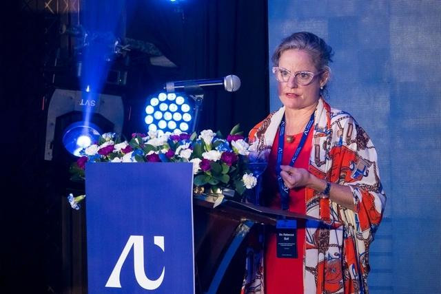 Bà Rebecca Ball, Tham tán thương mại cấp cao thuộc Austrade tại Việt Nam. ẢNH: NGỌC LONG