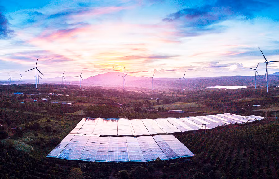 Gia Lai được thiên nhiên ưu đãi về tài nguyên, đất đai, khí hậu và là nơi có rất nhiều tiềm năng, cơ hội đầu tư phát triển trong lĩnh vực năng lượng tái tạo. Ảnh: Vũ Thảo