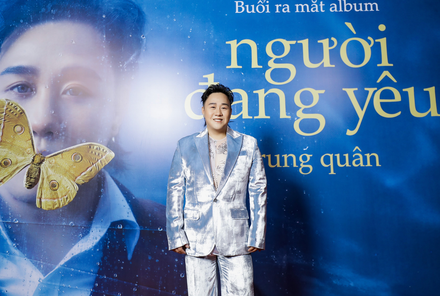 Trung Quân chính thức trình làng album &quot;Người đang yêu&quot;