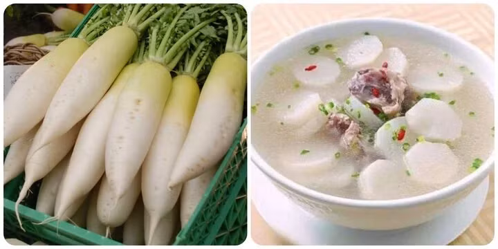 Củ cải là loại thực phẩm rất tốt cho sức khoẻ.