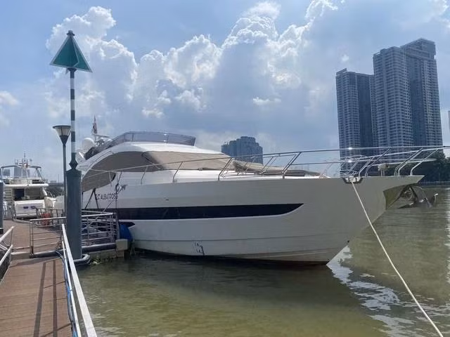 Du thuyền triệu USD của cựu Chủ tịch FLC Trịnh Văn Quyết tiếp tục được hạ giá. Ảnh: Minh Pháp