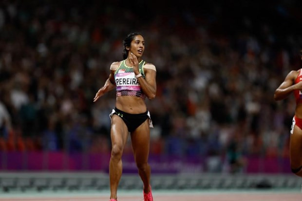 Shanti Pereira giúp Singapore có huy chương Vàng ASIAD 19. (Nguồn: hangzhou2022) Shanti Pereira giúp Singapore có huy chương Vàng ASIAD 19. (Nguồn: hangzhou2022)