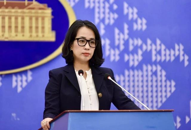 Người phát ngôn Bộ Ngoại giao Việt Nam Phạm Thu Hằng. Ảnh BNG