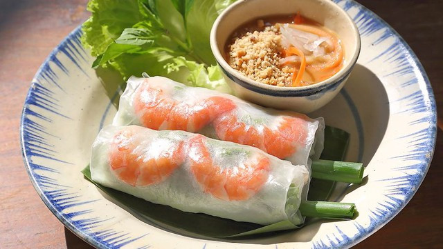 Gỏi cuốn từng được CNN đưa vào danh sách 50 món ăn ngon nhất thế giới. Ảnh: TA