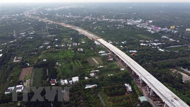 Các tỉnh, thành phố khu vực Tây Nam Bộ đang được hưởng lợi từ hạ tầng liên kết vùng. (Ảnh: Huy Hùng/TTXVN)