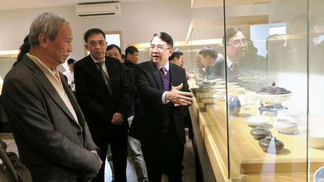 Đến thời điểm hiện tại, bộ sưu tập tư nhân An Biên của ông Trần Đình Thăng có gần 500 hiện vật Đến thời điểm hiện tại, bộ sưu tập tư nhân An Biên của ông Trần Đình Thăng có gần 500 hiện vật