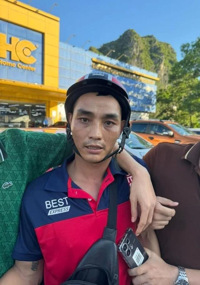 Dương Đức Trường thời điểm bị bắt giữ. Ảnh Đ.X