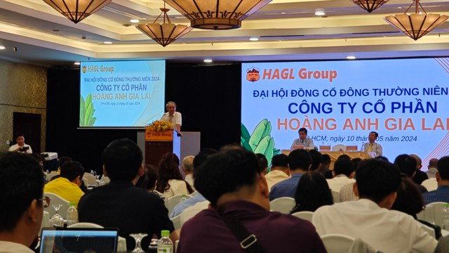 Quang cảnh đại hội đồng cổ đông HAGL ngày 10-5. Quang cảnh đại hội đồng cổ đông HAGL ngày 10-5.