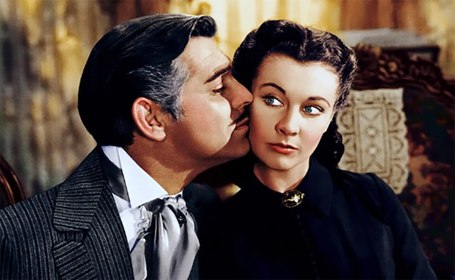 Clark Gable và Vivien Leigh trong phim. ẢNH: VARIETY