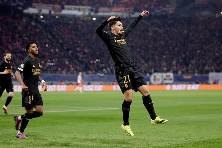 Real Madrid giành đôi chút ưu thế với chiến thắng trên sân của Leipzig. (Nguồn: Getty Images) Real Madrid giành đôi chút ưu thế với chiến thắng trên sân của Leipzig. (Nguồn: Getty Images)