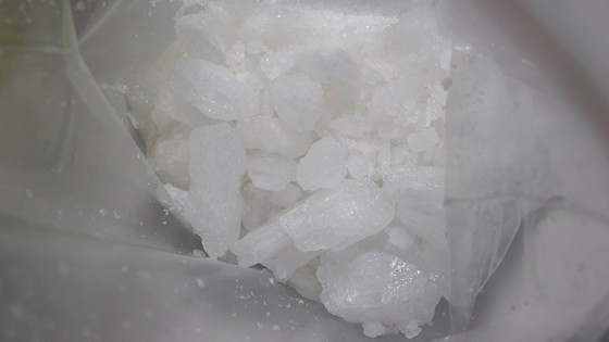 Tang vật ma túy đá được phát hiện. Ảnh do hải quan cung cấp Tang vật ma túy đá được phát hiện. Ảnh do hải quan cung cấp