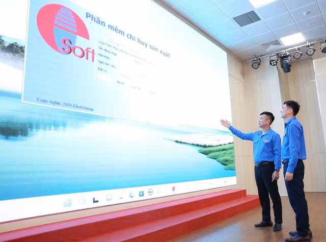 Công trình do các bạn trẻ Đoàn thanh niên Công ty than Uông Bí xây dựng làm lợi 2 tỉ đồng mỗi năm. Ảnh: NVCC