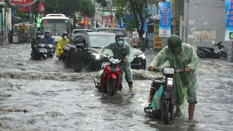 Khu vực Nam Trung Bộ và Tây Nguyên có mưa to cục bộ về chiều và tối nay (27-9). Ảnh minh họa/Nguồn: baodongthap.vn Khu vực Nam Trung Bộ và Tây Nguyên có mưa to cục bộ về chiều và tối nay (27-9). Ảnh minh họa/Nguồn: baodongthap.vn