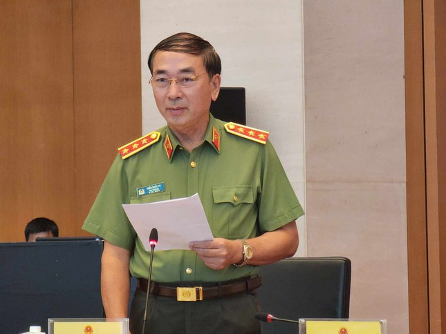Thượng tướng Trần Quốc Tỏ - Thứ trưởng Bộ Công an.
