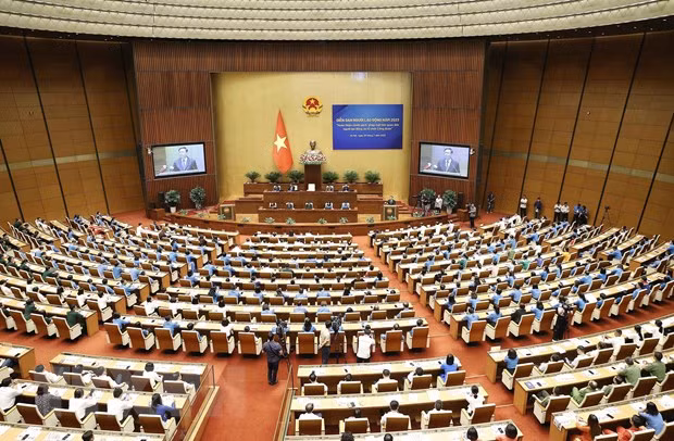 Diễn đàn người lao động năm 2023. (Ảnh: Doãn Tấn/TTXVN)