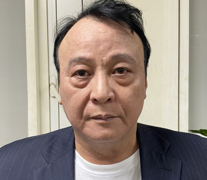 Chủ tịch Tập đoàn Tân Hoàng Minh Đỗ Anh Dũng vì chiếm đoạt 8.000 tỉ đồng - Ảnh 1. Bị can Đỗ Anh Dũng. Ảnh: Bộ Công an