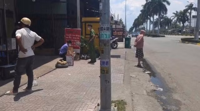 Nơi xảy ra vụ việc. Ảnh H.G