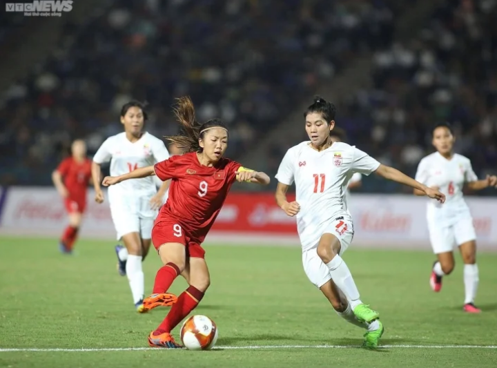 Đội tuyển Việt Nam giành chiến thắng thuyết phục. (Ảnh: Thế Sơn) Đội tuyển Việt Nam giành chiến thắng thuyết phục. (Ảnh: Thế Sơn)