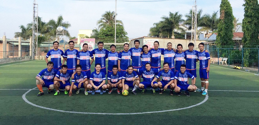 Các thành viên Câu lạc bộ “Good Morning”. Ảnh: L.V.N Các thành viên Câu lạc bộ “Good Morning”. Ảnh: L.V.N