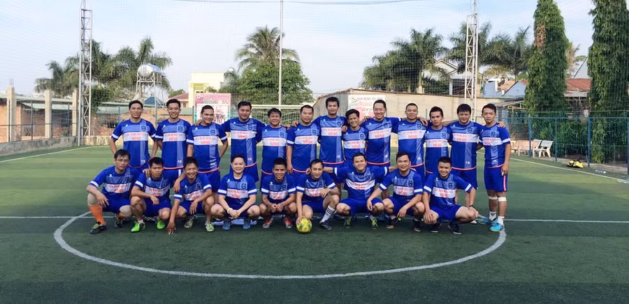 Các thành viên Câu lạc bộ “Good Morning”. Ảnh: L.V.N