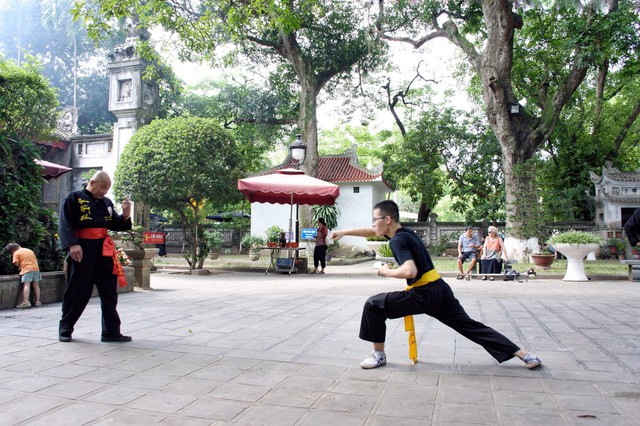 Lê Vũ Minh Trí có niềm đam mê với môn phái võ thuật Nam Hồng Sơn Lê Vũ Minh Trí có niềm đam mê với môn phái võ thuật Nam Hồng Sơn