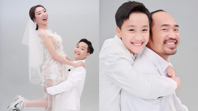 Thu Trang chia sẻ cô muốn chứng kiến những cột mốc quan trọng của con trai. Theo nữ diễn viên, khi Andy 10 tuổi, tâm sinh lý có nhiều thay đổi nên sự quan tâm, chia sẻ của gia đình là điều quan trọng. Ảnh: NVCC Thu Trang chia sẻ cô muốn chứng kiến những cột mốc quan trọng của con trai. Theo nữ diễn viên, khi Andy 10 tuổi, tâm sinh lý có nhiều thay đổi nên sự quan tâm, chia sẻ của gia đình là điều quan trọng. Ảnh: NVCC