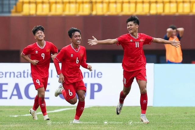 U.17 Việt Nam sẽ đối đầu U.17 Kyrgyzstan, U.17 Myanmar và U.17 Yemen. ẢNH: VFF