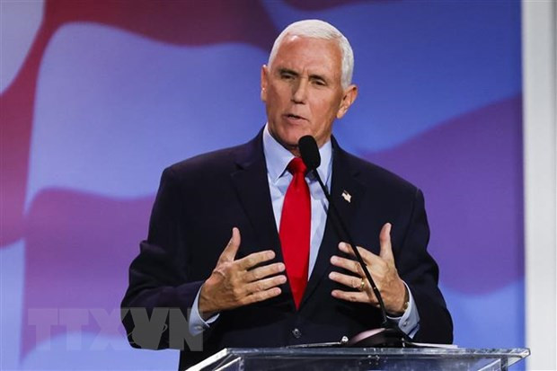Cựu Phó Tổng thống Mỹ Mike Pence. (Ảnh: AFP/TTXVN) Cựu Phó Tổng thống Mỹ Mike Pence. (Ảnh: AFP/TTXVN)