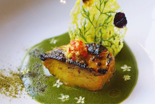 Món chả cá Hà Nội ở Anan Saigon. Món chả cá Hà Nội ở Anan Saigon.