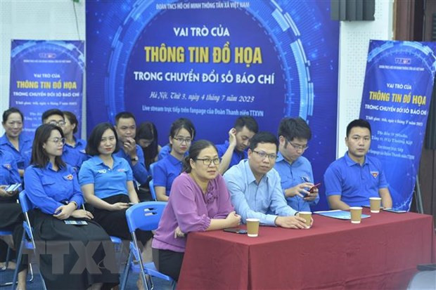 Các đại biểu tham dự buổi tọa đàm. (Ảnh: Minh Đức/TTXVN) Các đại biểu tham dự buổi tọa đàm. (Ảnh: Minh Đức/TTXVN)