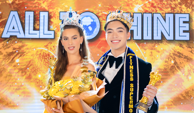 Người đẹp đến từ Croatia và chàng trai đến từ Mỹ giành ngôi vị cao nhất tại Hoa hậu & Nam vương Siêu mẫu Thể hình Thế giới 2023. Ảnh: BTC Người đẹp đến từ Croatia và chàng trai đến từ Mỹ giành ngôi vị cao nhất tại Hoa hậu & Nam vương Siêu mẫu Thể hình Thế giới 2023. Ảnh: BTC